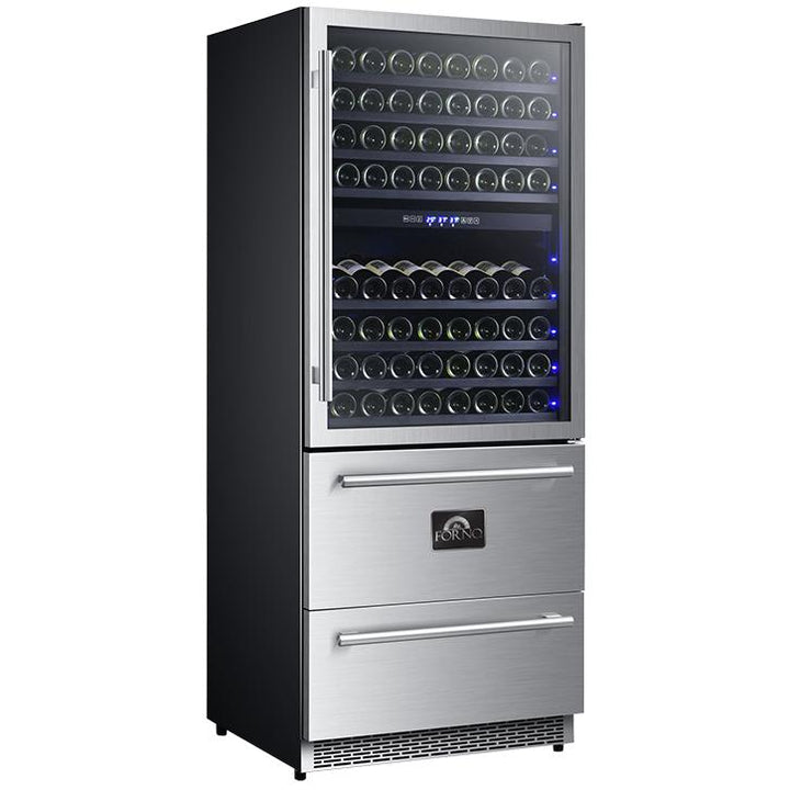 Forno 300-Bottle Freestanding Wine Cooler FWCDR6661-30S