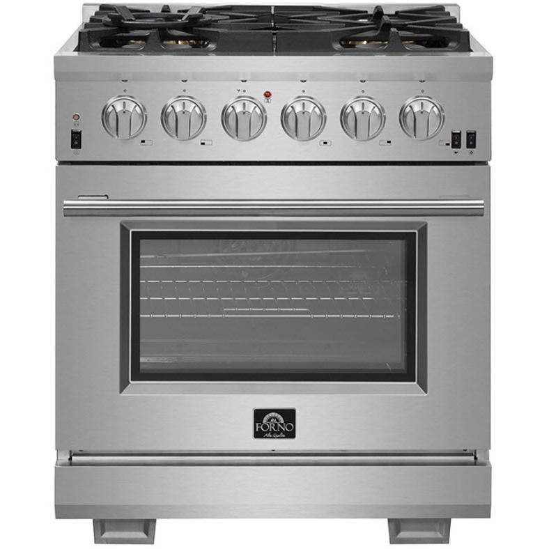Forno Capriasca Alta Qualita 30-inch Freestanding Gas Range with Convection Technology FFSGS6260-30
