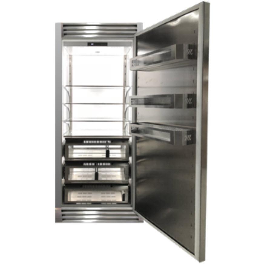 Forno 30-inch, 14.6 cu.ft. Freestanding All Refrigerator with Multi Air Flow System FFRBI182130S