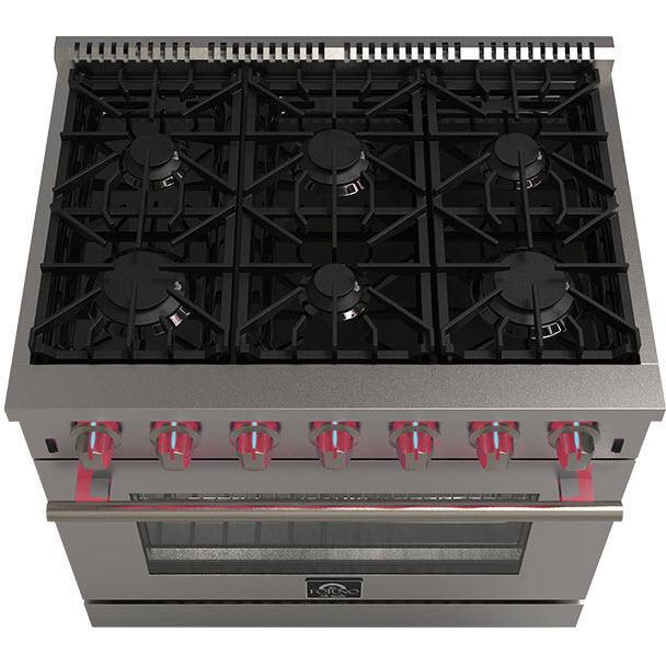 Forno Massimo 36" Freestanding Gas Range FFSGS623936