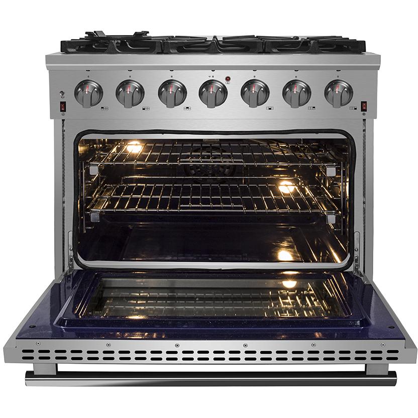 Forno Massimo 36" Freestanding Gas Range FFSGS623936