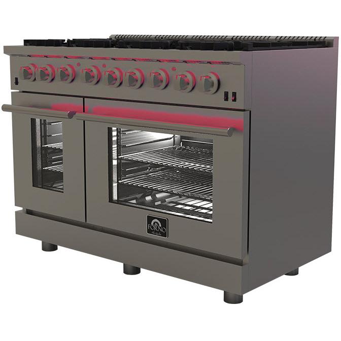 Forno Massimo 48" Freestanding Gas Range FFSGS6239-48