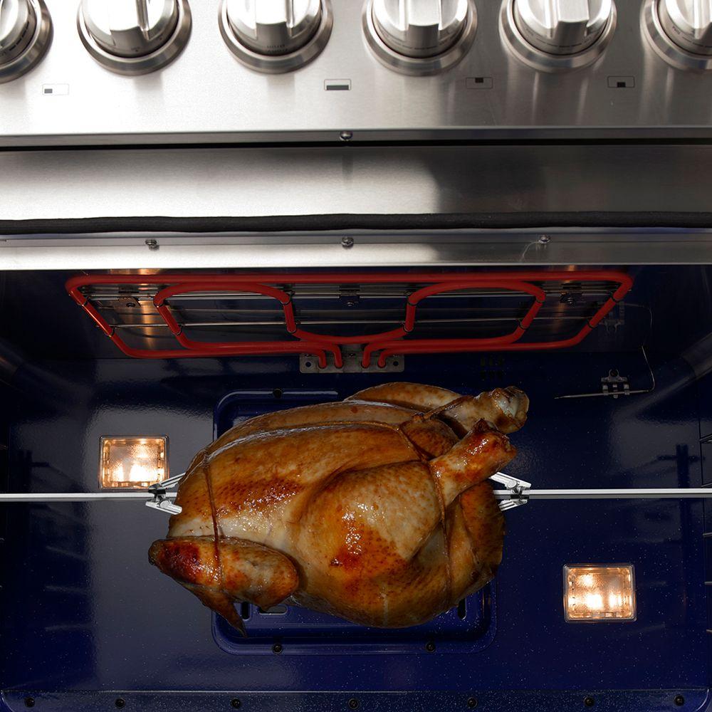 Forno Capriasca Alta Qualita 30-inch Freestanding Dual Fuel Range with Convection Technology FFSGS6187-30