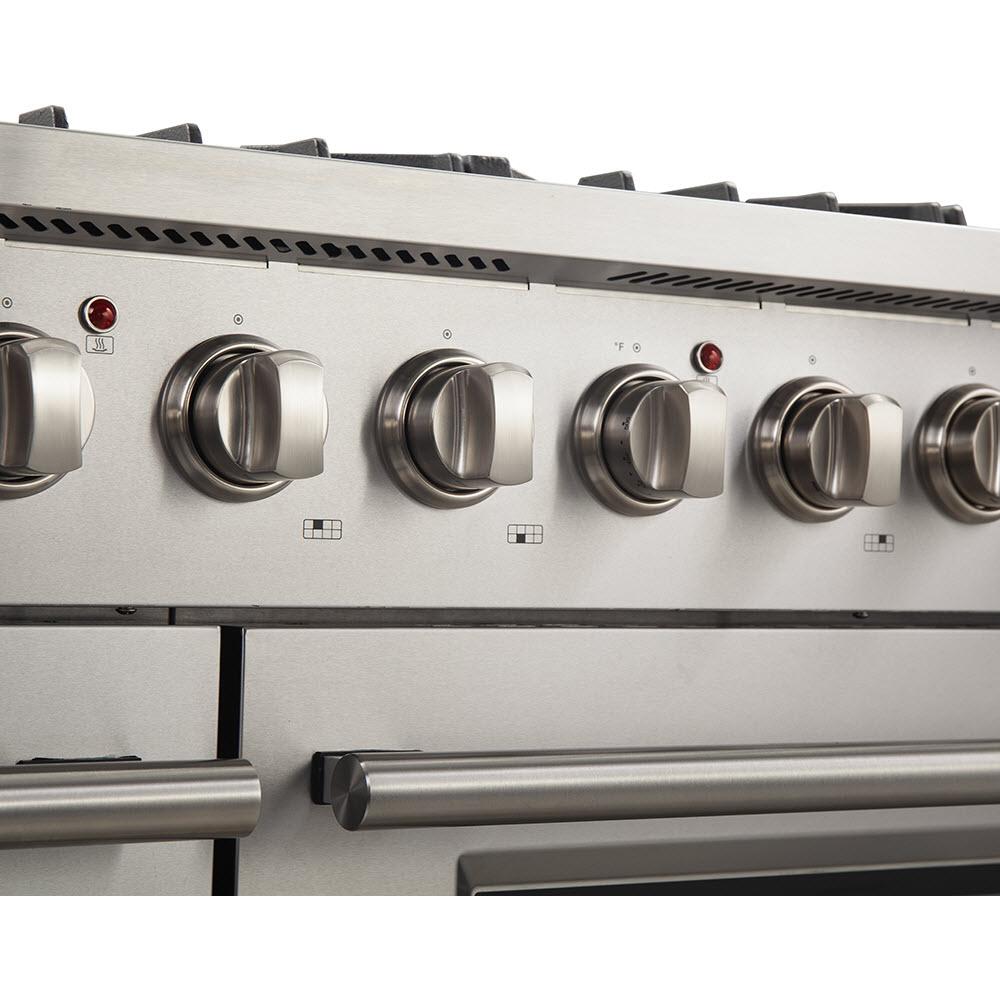 Forno Galiano Alta Qualita 48-inch Freestanding Gas Range with Convection Technology FFSGS6244-48