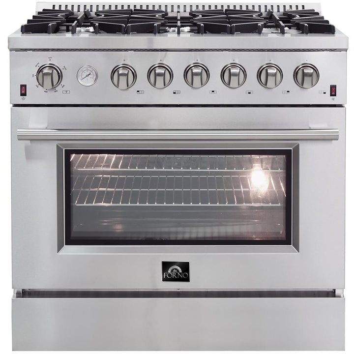 Forno 36-inch Freestanding Gas Range FFSGS6291-36