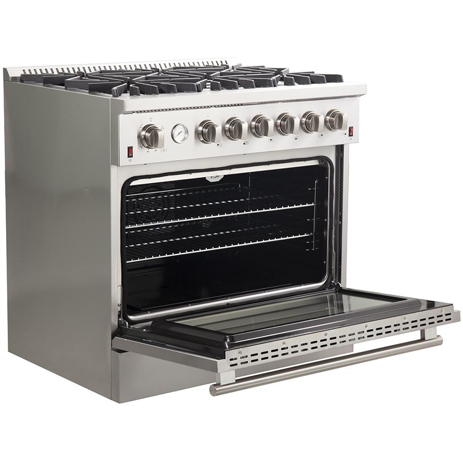 Forno 36-inch Freestanding Gas Range FFSGS6291-36