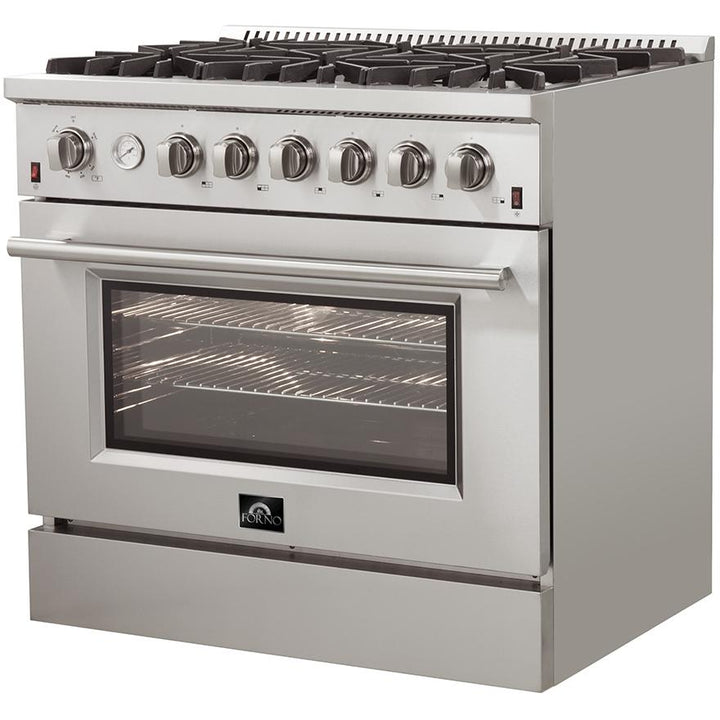 Forno 36-inch Freestanding Gas Range FFSGS6291-36