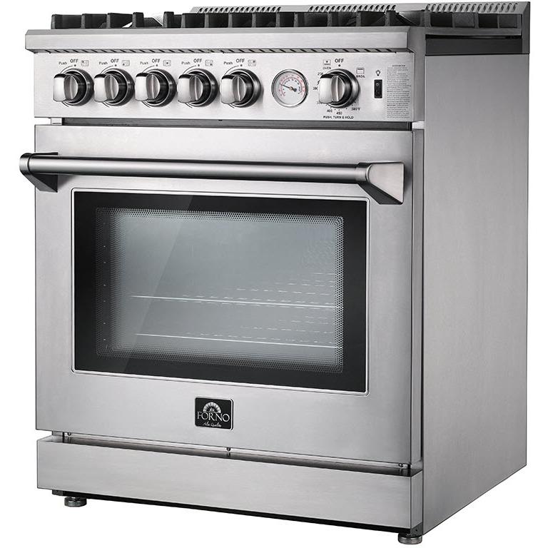 Forno 30-inch Freestanding Gas Range with Convection Technology FFSGS6275-30