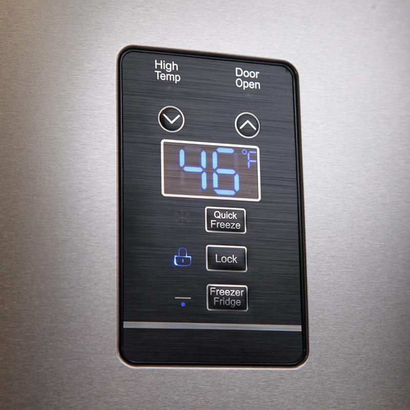Forno 60-inch, 27.6 cu.ft. Built-in Refrigerator and Freezer Combo with LED Display FFFFD1933-60S
