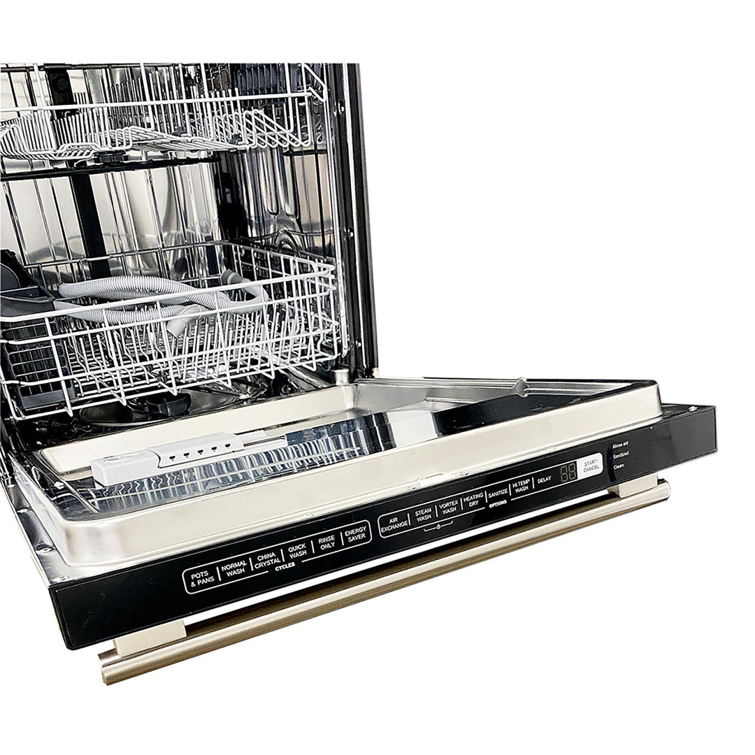 Forno 24-inch Built-in Dishwasher with Stainless Steel Tub FDWBI8067-24S