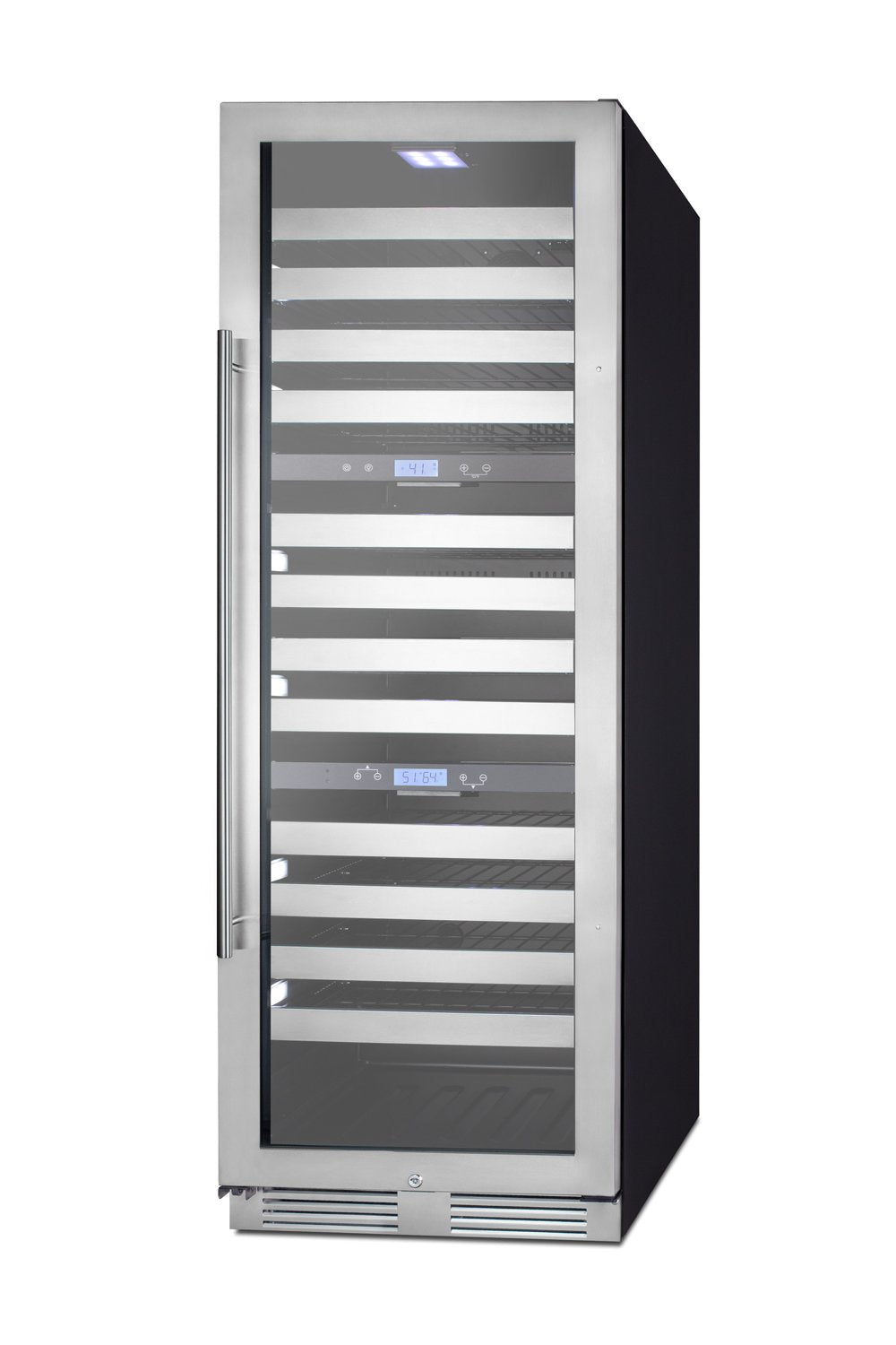 SUMMIT 24" Wide Triple Zone Wine Cellar