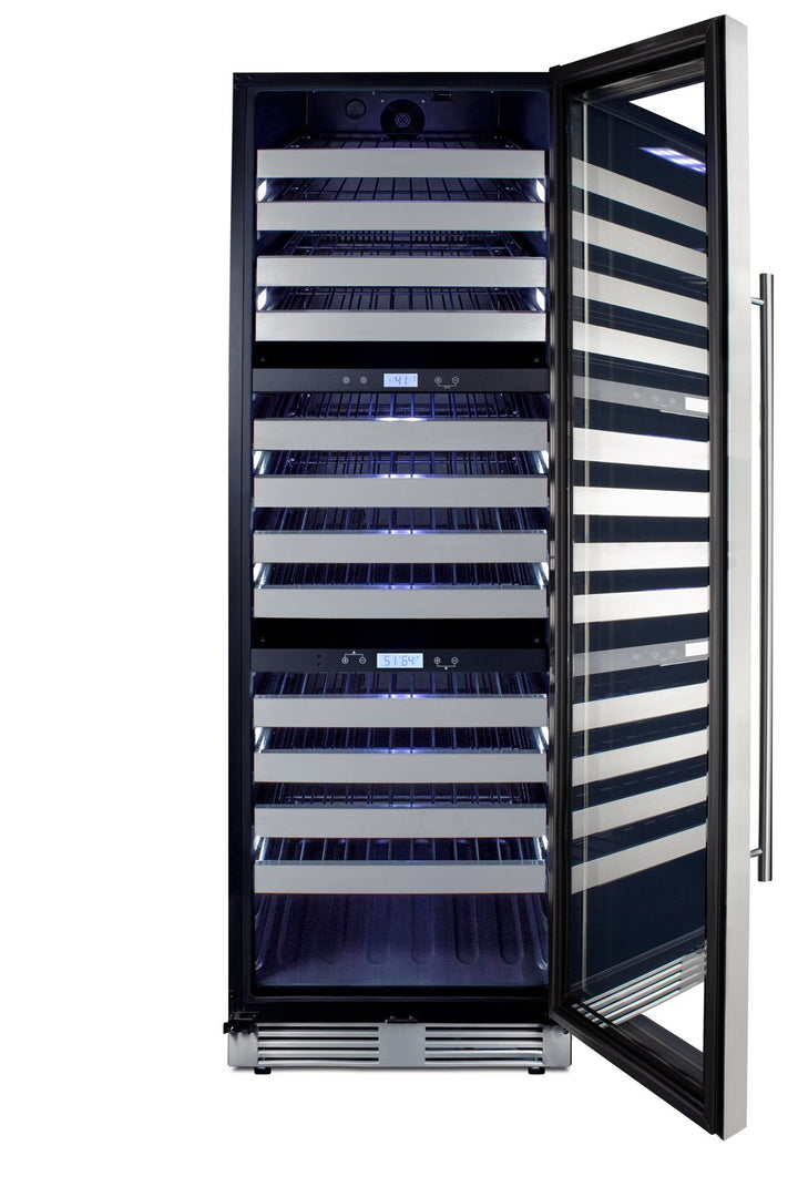 SUMMIT 24" Wide Triple Zone Wine Cellar