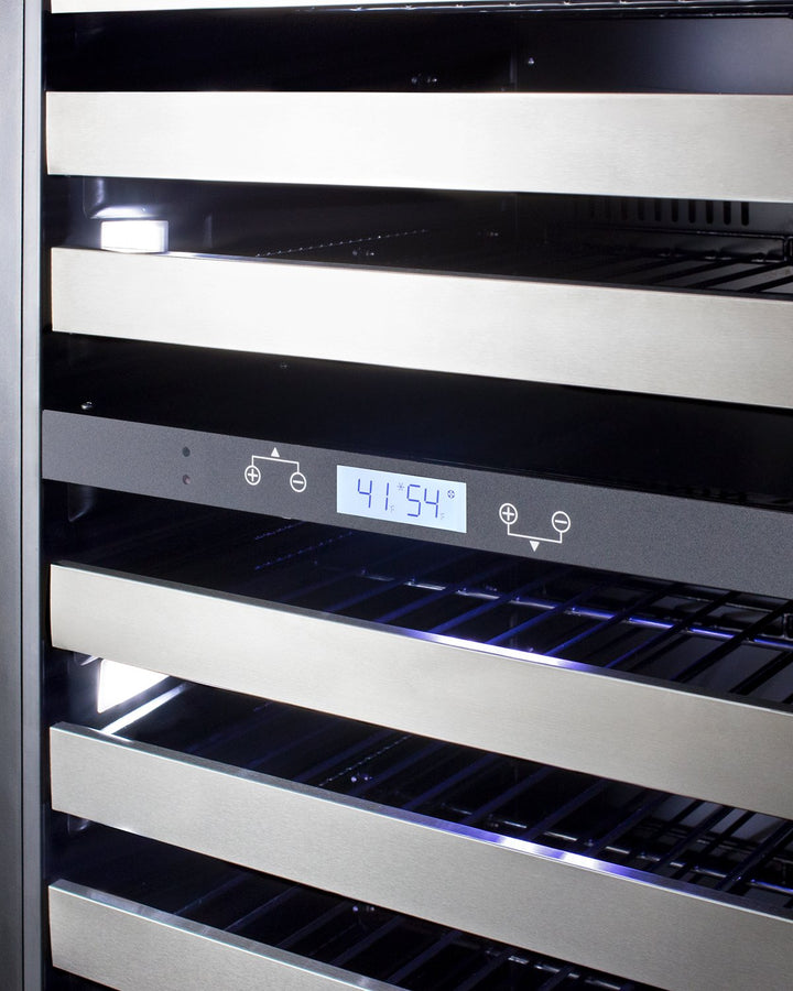 SUMMIT 24" Wide Triple Zone Wine Cellar