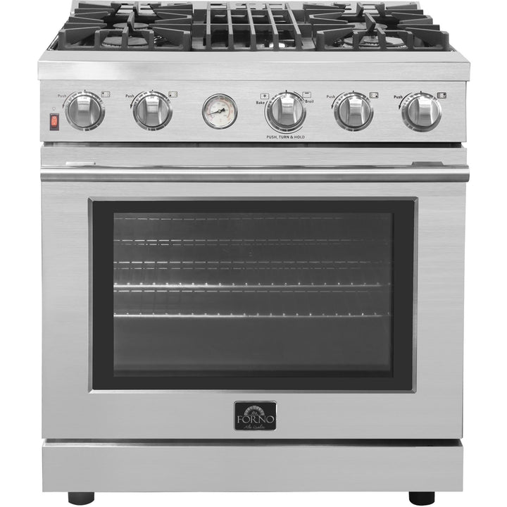 Forno Livorno 30" Freestanding Gas Range FFSGS6228-30S