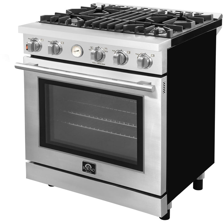 Forno Livorno 30" Freestanding Gas Range FFSGS6228-30S