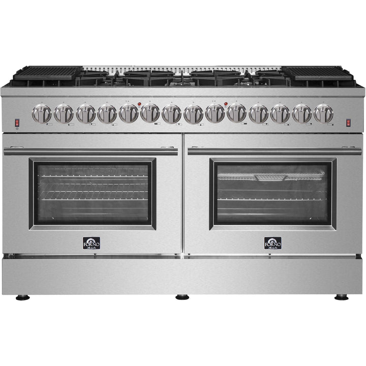 Forno Galiano 60" Freestanding Dual Fuel Range FFSGS6156-60