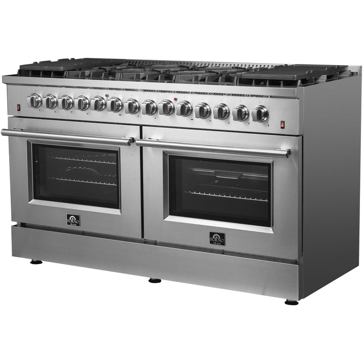 Forno Galiano 60" Freestanding Dual Fuel Range FFSGS6156-60