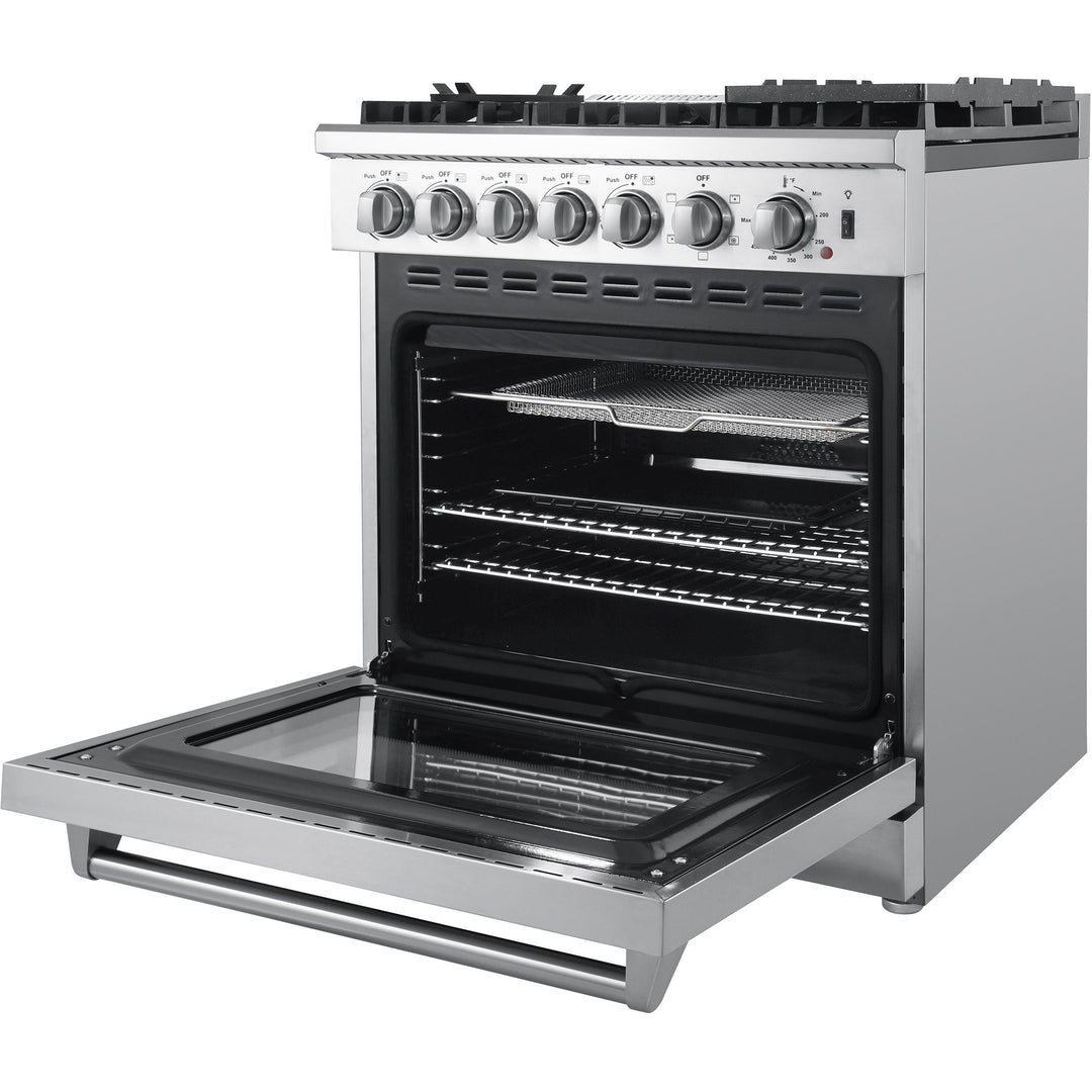 Forno Lazio 30" Freestanding Dual Fuel Range FFSGS6196-30