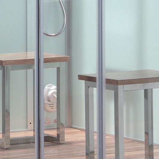 Platinum DZ961(L/R) White Steam Shower