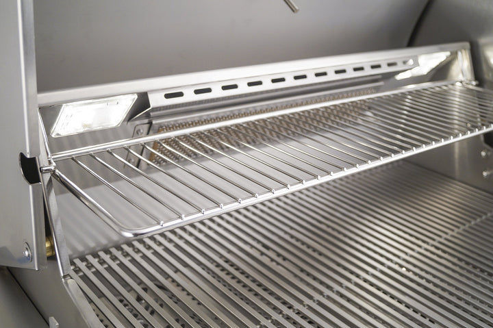 AOG Grills - 24" In-Ground Post Mounted Grill w/ Lights - 24NGL-00SP