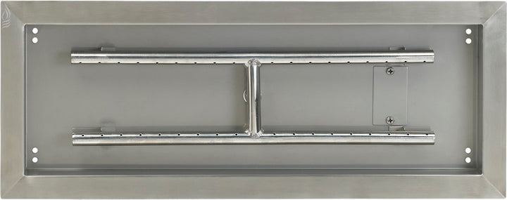 AFG - 24" Rectangular Burner Pan - SS-AFPP-24