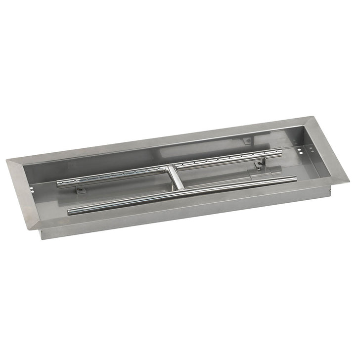 AFG - 24" Rectangular Burner Pan - SS-AFPP-24