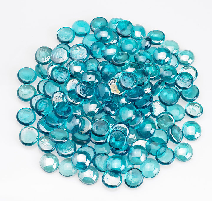 AFG - Fire Beads - Aqua Blue Lusters - 10LB Jar