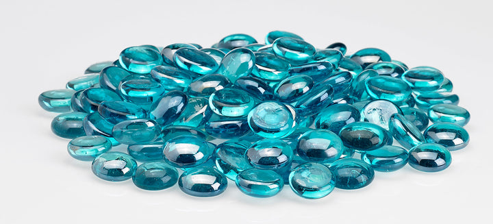 AFG - Fire Beads - Aqua Blue Lusters - 10LB Jar