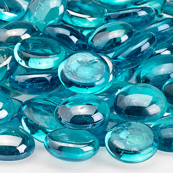 AFG - Fire Beads - Aqua Blue Lusters - 10LB Jar