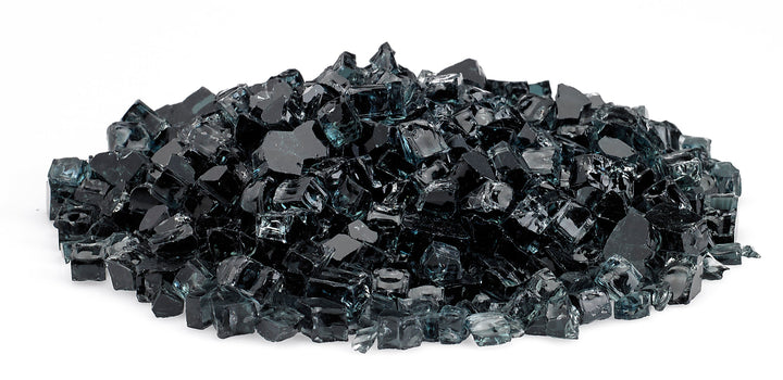 AFG - 1/2" Black Fire Glass - 10LB Jar