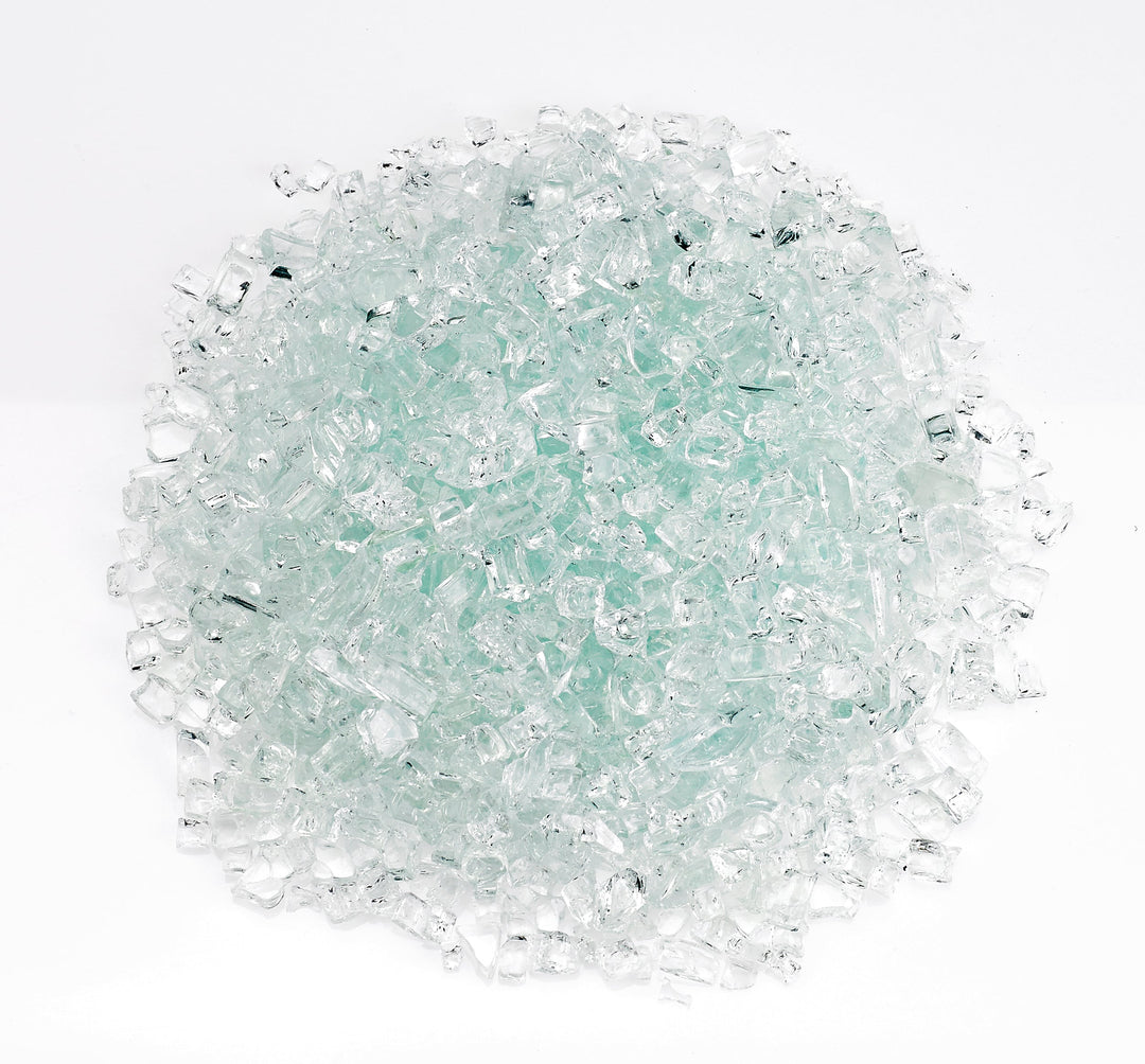 AFG - 1/4" Clear Fire Glass - 10LB Jar