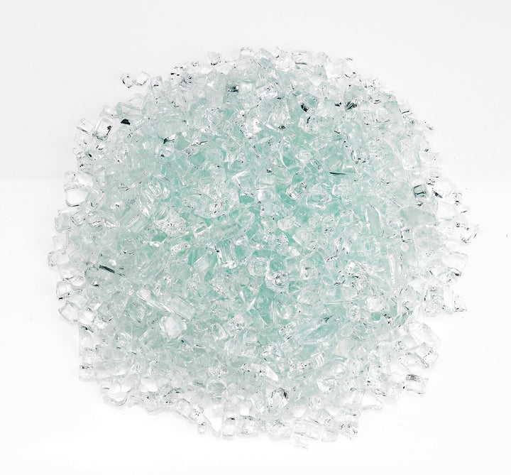 AFG - 1/4" Clear Fire Glass - 10LB Jar