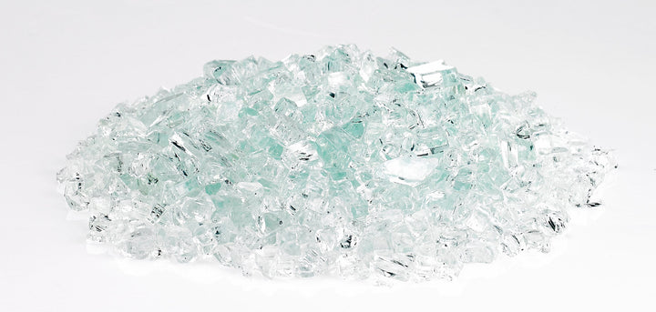 AFG - 1/4" Clear Fire Glass - 10LB Jar