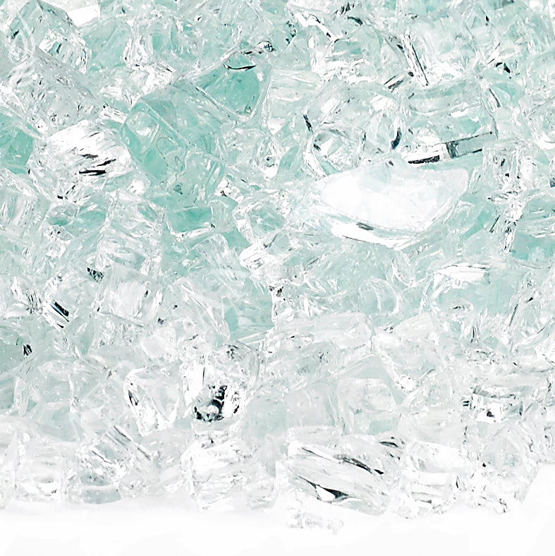 AFG - 1/4" Clear Fire Glass - 10LB Jar
