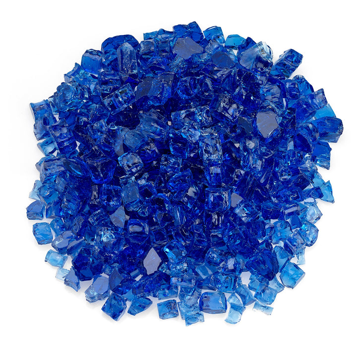 AFG - 1/2" Cobalt Fire Glass - 10LB Jar