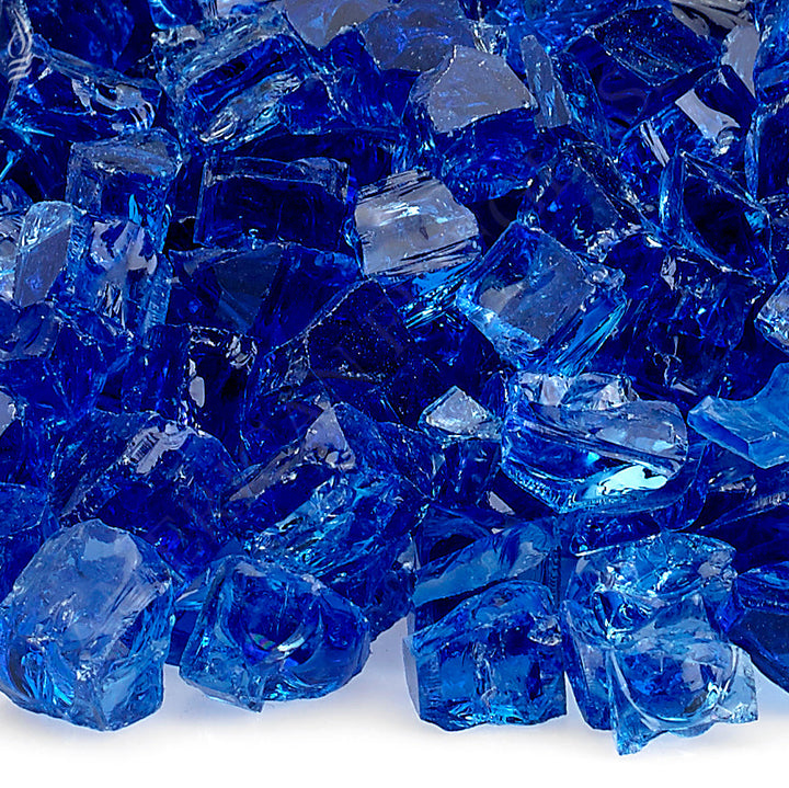 AFG - 1/2" Cobalt Fire Glass - 10LB Jar