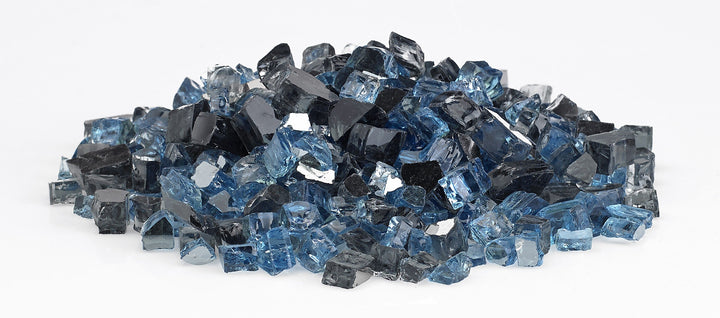 AFG - 1/2" Pre-Mix Maui Breeze Reflective Fire Glass - 10LB Jar