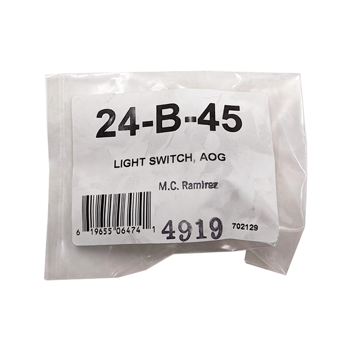 AOG - Light Switch "L" Series - 24-B-45