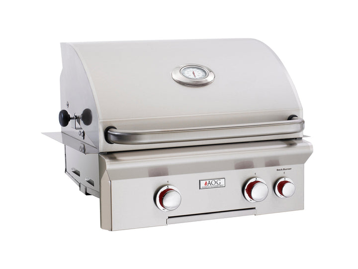 AOG Grills - 24" Built-In Grill Head with Rotisserie Kit - 24NBT