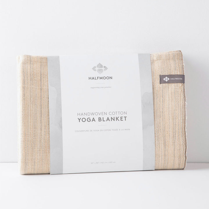 Melange Cotton Yoga Blanket