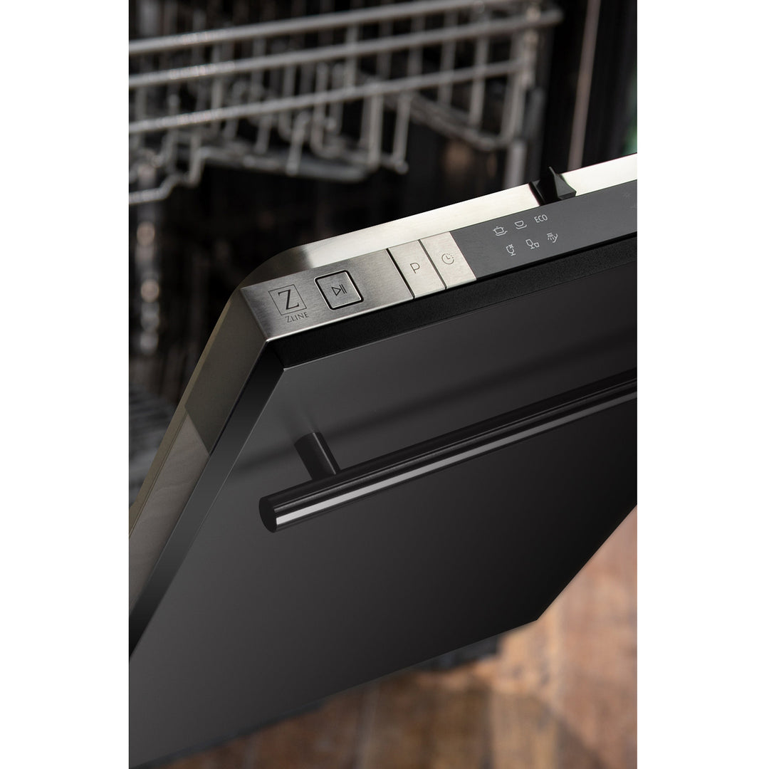 ZLINE 18" Top Control Dishwasher with Stainless Steel Tub and Modern Style Handle - Rustic Kitchen & Bath - Dishwashers - ZLINE Kitchen and Bath