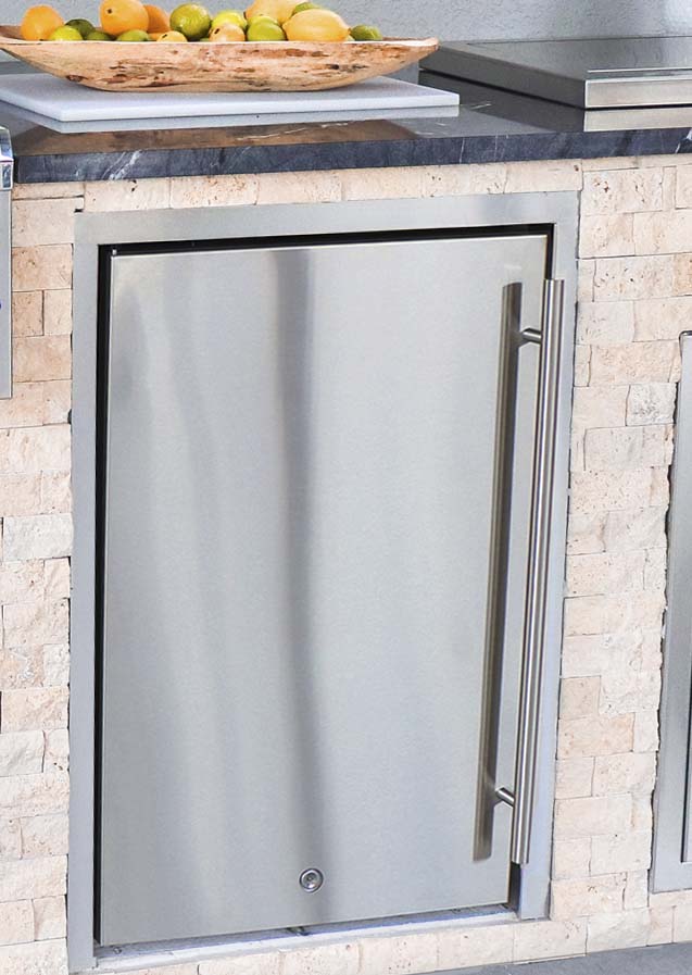 RCS Gas Grills - REFR1A Door Upgrade Kit - Swing Left - SSFDLB