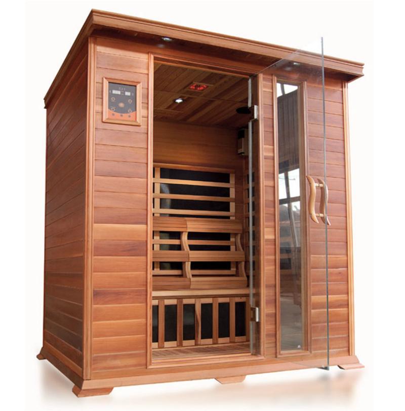 SunRay Savannah 3-Person Cedar Infrared Sauna (HL300K)