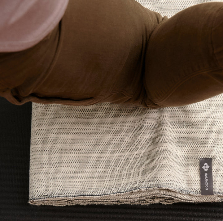 Melange Cotton Yoga Blanket