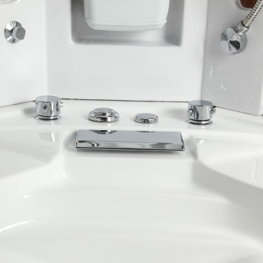 Mesa 608A Steam Shower Jetted Tub Combination