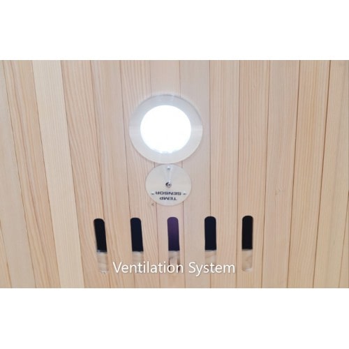 Sunray Aspen 3 Person Hemlock Sauna HL300K2