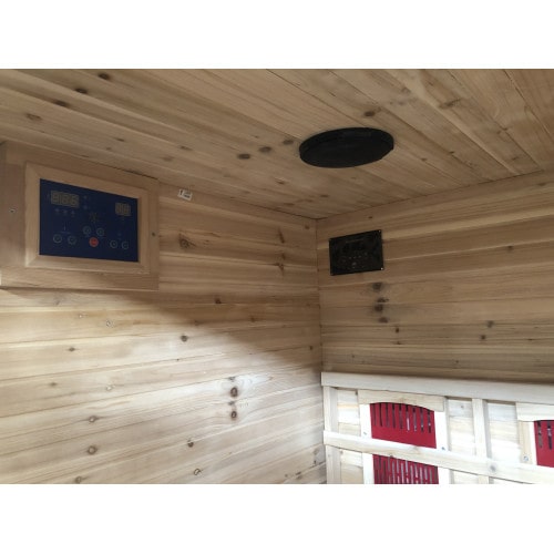 Sunray Cayenne 4-Person Infrared Outdoor Sauna HL400D