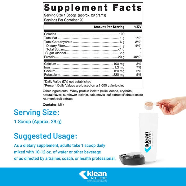Klean Isolate™ Natural Chocolate Flavor