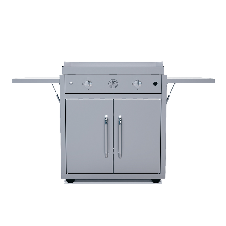 Le Griddle - Dual Burner Griddle on Freestanding Cart - Gas