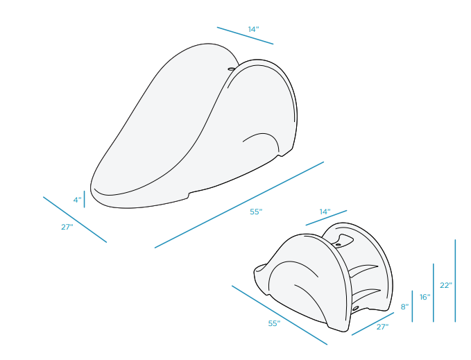 Ledge Lounger - Signature - Slide